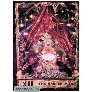 The Hanged Man Tarot Card Tapestry Hanging Wall‎ Decor